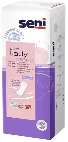 Seni Lady Micro, урологические прокладки, 20 шт.