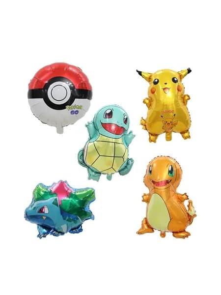 набор для украшения вечеринки perfect for pokemon fans the ultimate, charmander