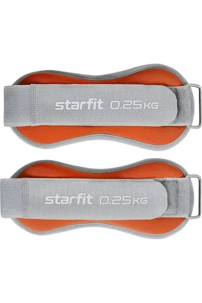Утяжелители для рук и ног, STARFIT, 0,25 кг, пара
