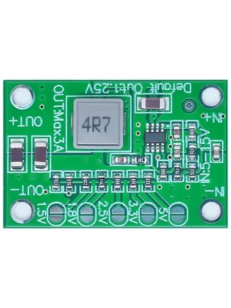 Модуль питания с регулируемым напряжением на чипе MP1495 с выходом 1,25V 1.5V 2.5V 3.3V 5V 3A