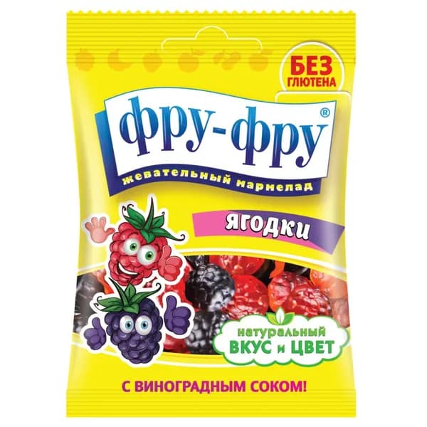 Мармелад ФРУ ФРУ Ягодки, 30г