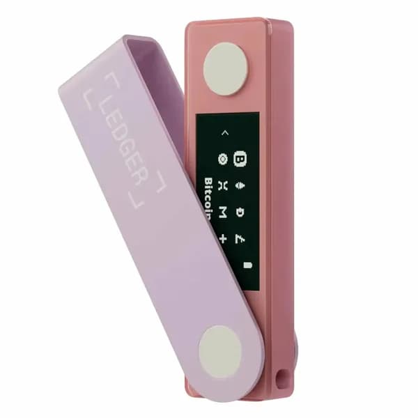 Криптокошелек Ledger Nano X Pastel Pink