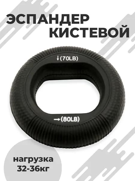 Эспандер кистевой круглый для рук 2 в 1, 32-36 кг