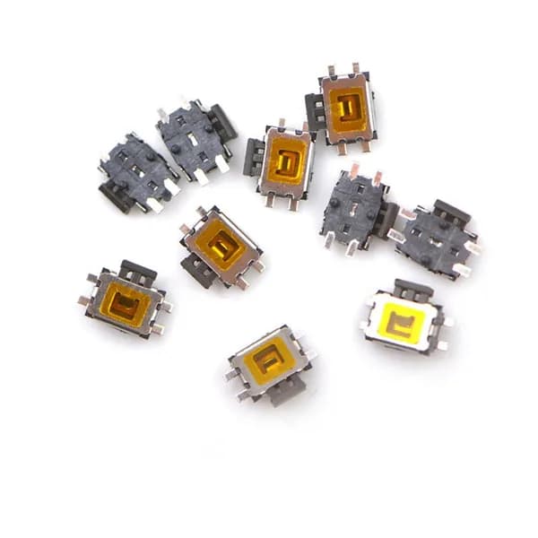 10 шт. YD-3414 4-контактный SMD черепаховый тип тактовая кнопка бокового переключателя мощности