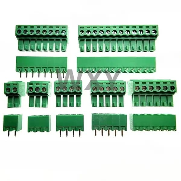 15EDG 3.81mm Pitch KF2EDG 2Pin PCB винтовый блок клемма разъема Plug-Pin прямой штыф заголовок