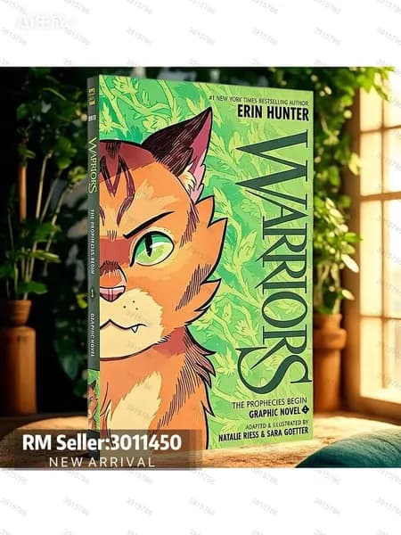 Warriors: The New Prophecy полная вторая серия романов + комиксы (Erin Hunter)