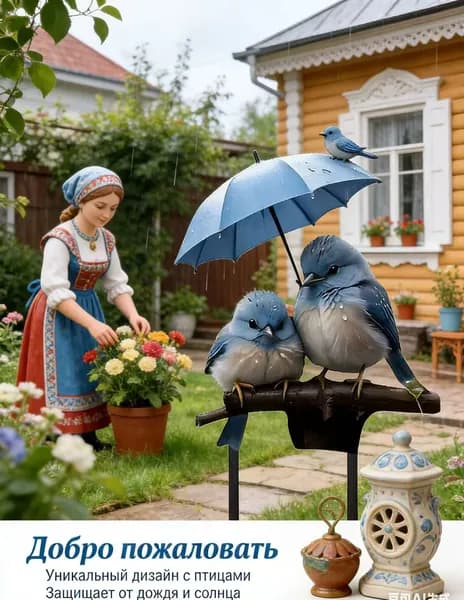 Фигурка садовая