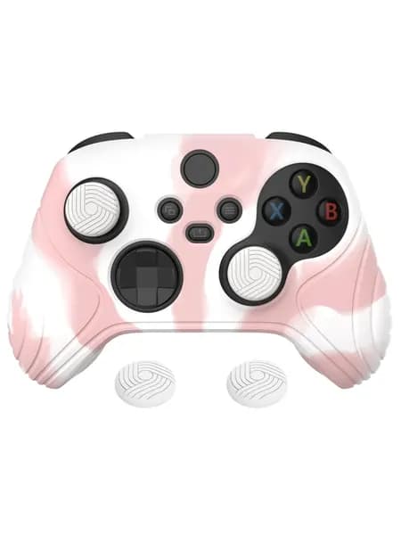 eXtremeRate силиконовый чехол Samurai Edition с антискользящим покрытием для контроллера Xbox Series S/X, эргономичная защита с накладками на стики