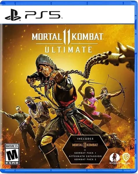 PS5 Mortal Kombat 11 Ultimate (Руская версия). Игра на диске