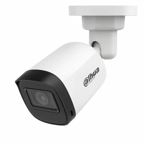DAHUA HAC-B1A21-U-A-0360B, 2 Мп, объектив 3,6 мм, ночное видение 30 м, встроенный микрофон, цилиндрическая камера