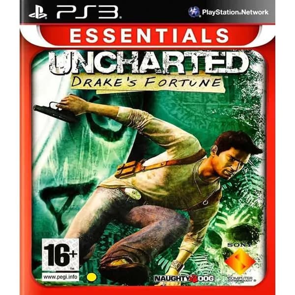 Игра Uncharted: Drake's Fortune. Essentials (PlayStation 3, Английская версия)