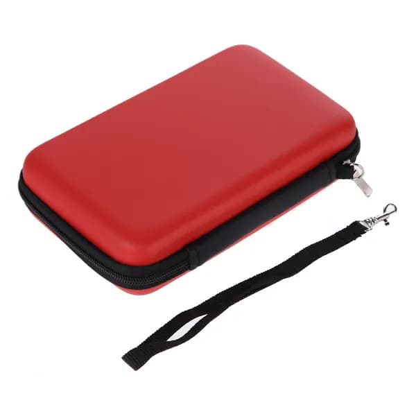 Чехол для Nintendo 3DS LL, красный, компактный, совместим с чехлом на устройстве