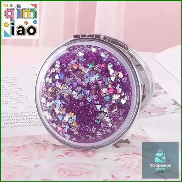 Зеркало гримерное "Зеркало косметическое", 7 см х 7 см, 1 шт