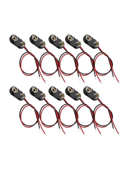 Контакты для 9V батарей - 10 штук