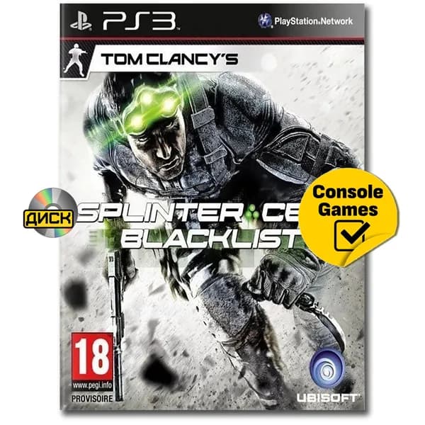 Игра PS3 Splinter Cell Blacklist. (PlayStation 3, Русская версия)