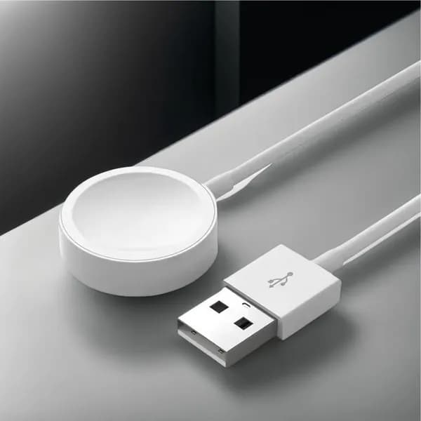 Беспроводное зарядное устройство для Apple Watch с магнитным креплением и USB-C
