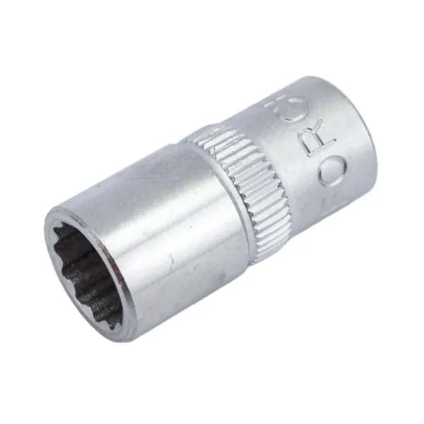 Головка торцевая 1/4" 12-гранная, 8 мм, L25 мм, Force 52908