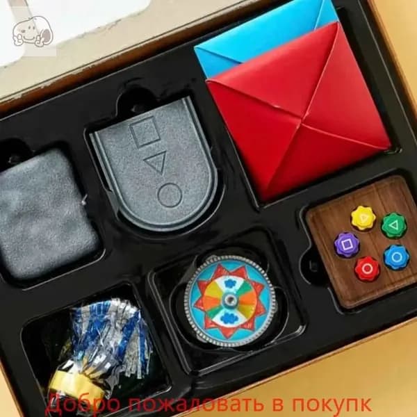 Новая игра в кальмара, семейный игровой набор,корейские игральные кубики Squid game