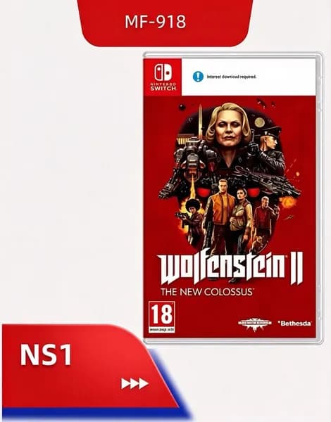 Игра Wolfenstein II: The New Colossus (Nintendo Switch, Русские субтитры)