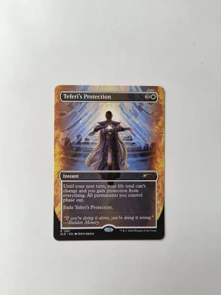 Портативные карты MTG Настройка и прокси Высокое качество без фольги Защита Тефери