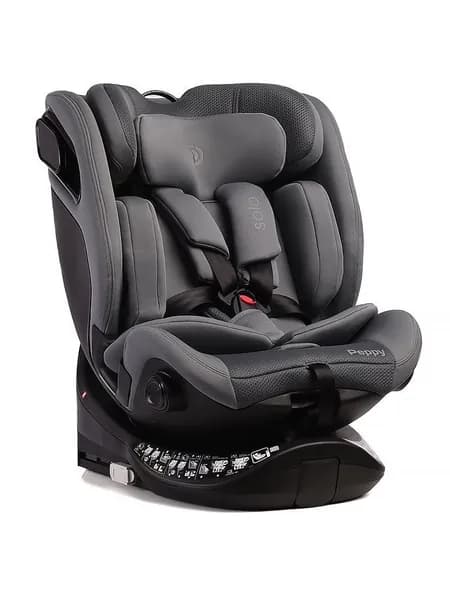 Автокресло Peppy Solo 0-36 I-Size 40-150 см (Grey) серый