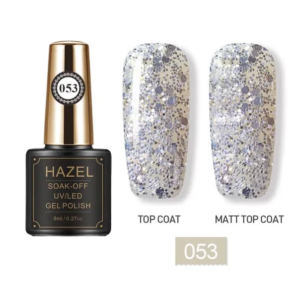 8 мл УФ-гель-лак для ногтей Гибридный полуперманентный лак с Primer Top Coat и базовым покрытием для стойкого маникюра
