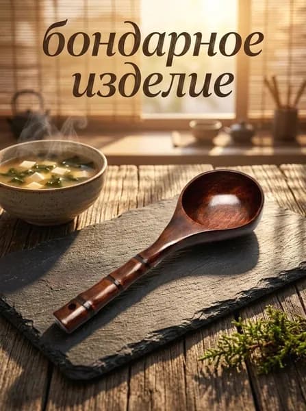 Бондарное изделие для бани