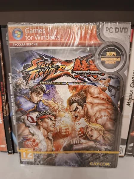 Видеоигра Street Fighter X Tekken 2012 на ПК DVD (диск запечатан!)