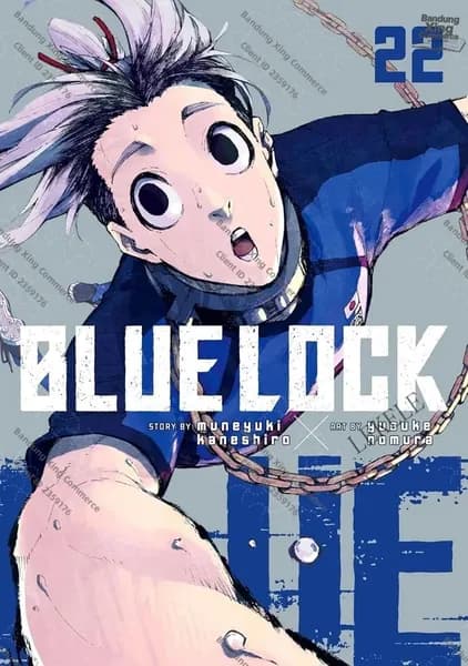 Манга BLUE LOCK. Синяя тюрьма. Vol 1-25 English version