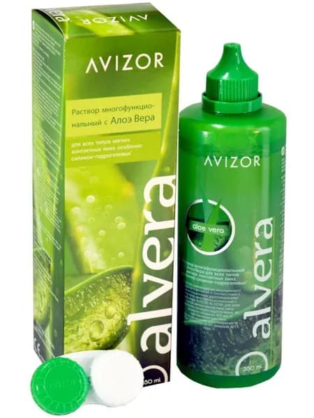 Раствор для линз AVIZOR Alvera / 350 мл (0 / Рос. размер 1)