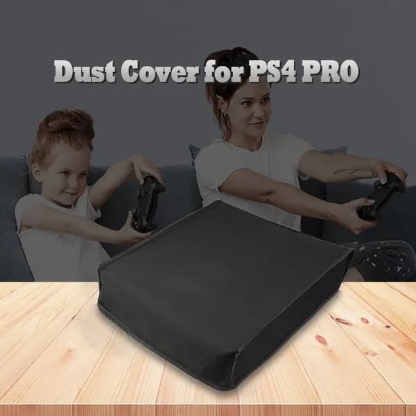 Чехол для PlayStation 4 Pro, чёрный, тканевый, с флисом внутри
