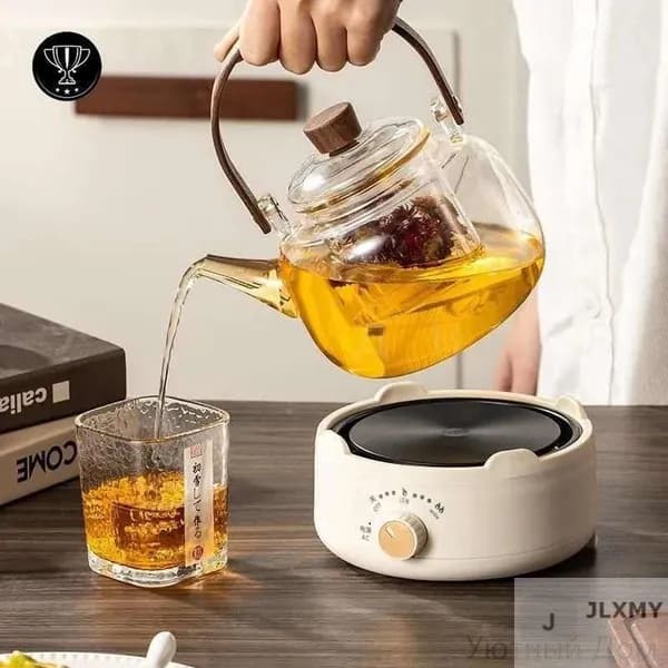 Электрическая настольная плита sku-12806.花茶壶电热炉 绿s127 白s128 黑s129, зеленый