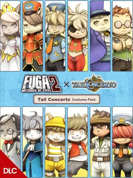 Fuga: Melodies of Steel 2 - Tail Concerto Costume Pack