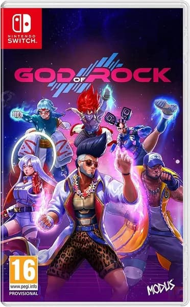 Игра God of Rock (Nintendo Switch, Nintendo Switch 2, Русские субтитры)