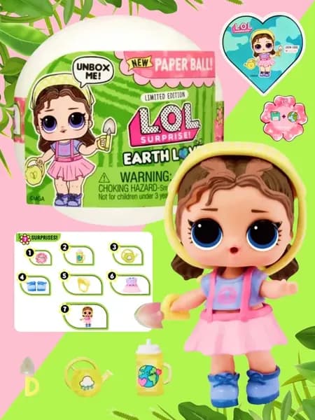 Кукла LOL Surprise Earth Love Day 585947EUC