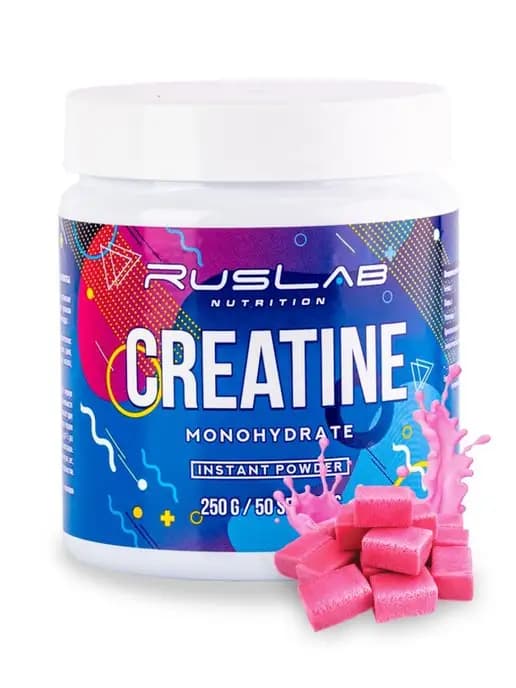 Аминокислота CREATINE MONOHYDRATE (250 гр),бабл гам