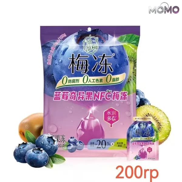 Желе фруктовое Liuliumei набор вкусов 1 шт х 200 гр
