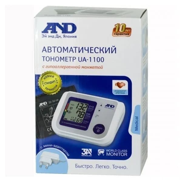 AND Тонометр UA-1100 автомат