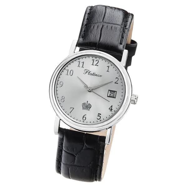 Мужские серебряные часы Platinor Витязь, арт. 50600.205