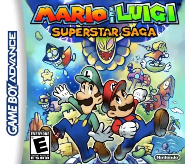 Mario & Luigi: Superstar Saga GBA, рус.версия (Platinum) 128X-008