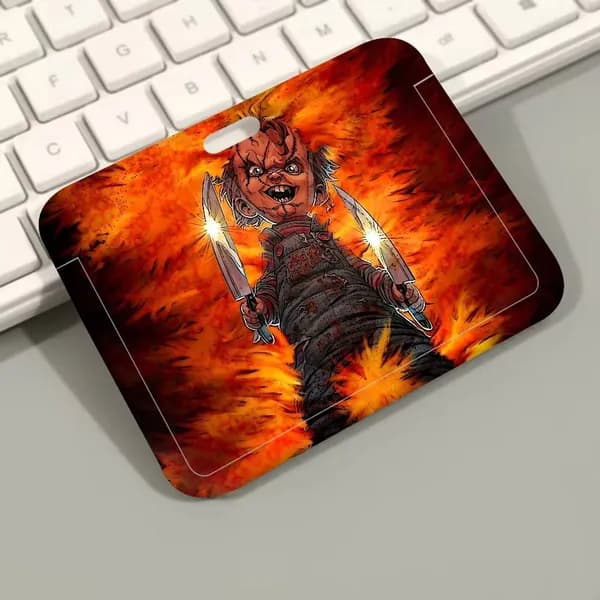 Chucky Чаки Бейдж для пропуска на ленте/держатель для карт/чехол для пропуска