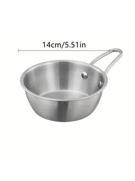 Миска 7,2 мл серебристый