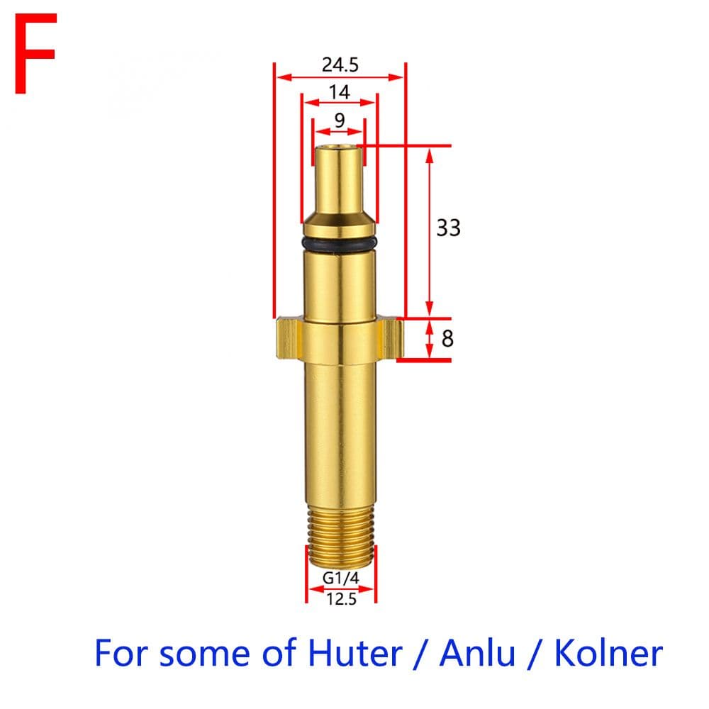 Адаптер (переходник) для мойки высокого давления Huter Anlu Kolner IPC FIT WAP внешняя резьбы