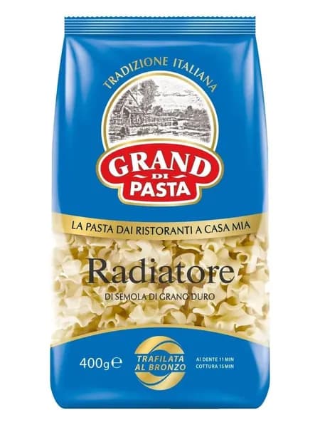 Макароны GRAND DI PASTA Radiatore, 400г