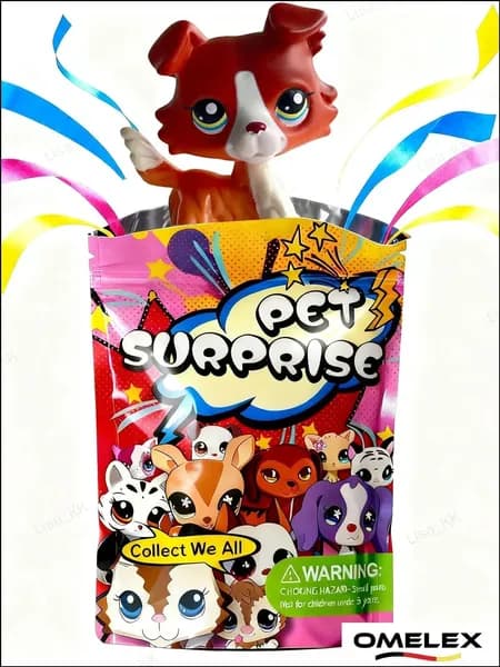 Pet Shop #1542,лпс игрушки,Немецкий дог,Сосиска-дог,овчарка,собака,подарок для девочки(С упаковочным пакетом) 2