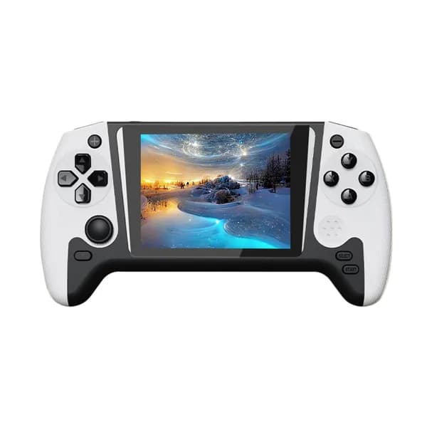 Портативная игровая консоль с 3,5-дюймовым дисплеем и 500 встроенными играми