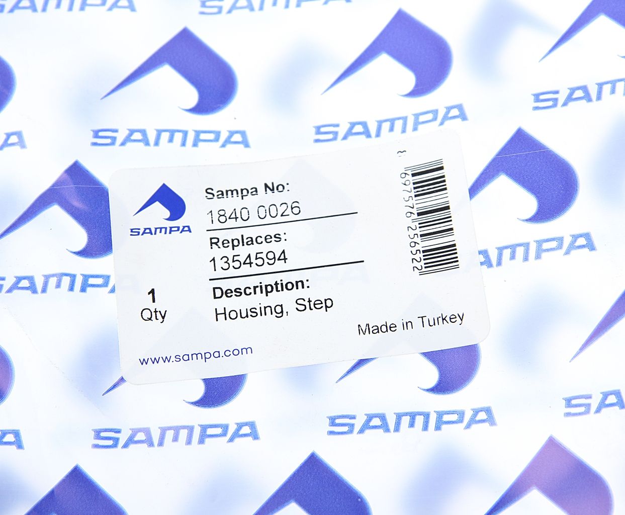Накладка подножки правая для Скания арт 18400026 SAMPA