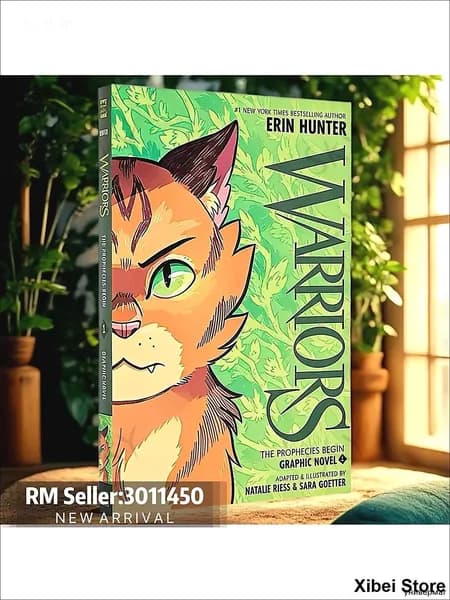 Warriors: The New Prophecy полная вторая серия романов + комиксы (Erin Hunter)SHENG