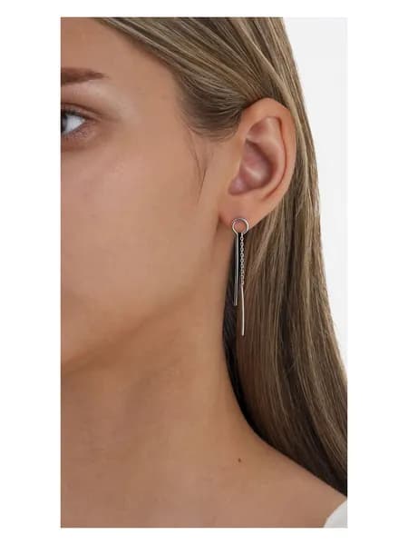 Серьги-пусеты из серебра 925 kari JEWELRY