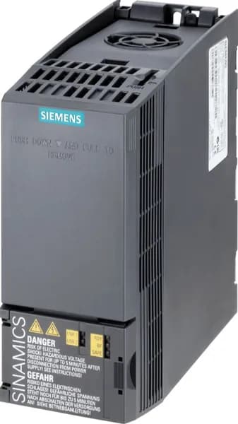 Siemens 6SL3210-1KE14-3AF2 - Преобразователь Siemens, SINAMICS G120C, номинальная мощность 1,5 кВт, с перегрузкой 150% в течение 3 сек, 3AC 380-480 В, +10/-20% 47-63 Гц